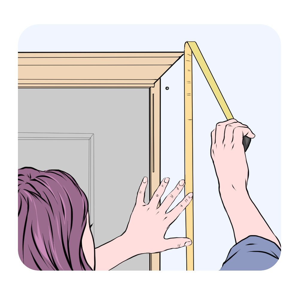 measure door frame