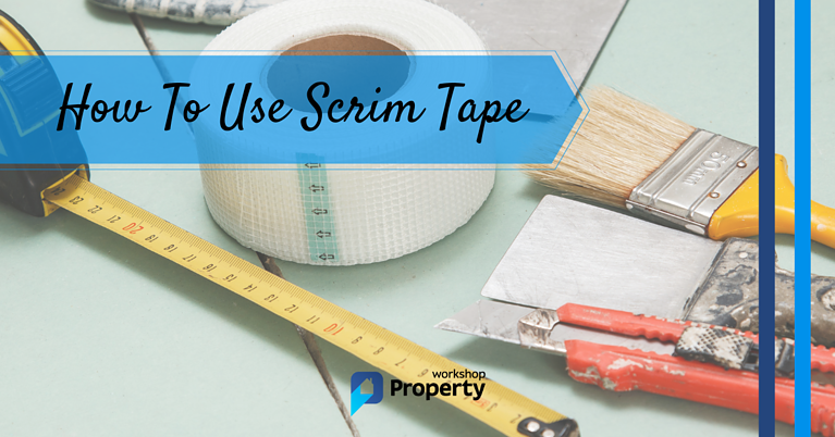 how to use scrim tape