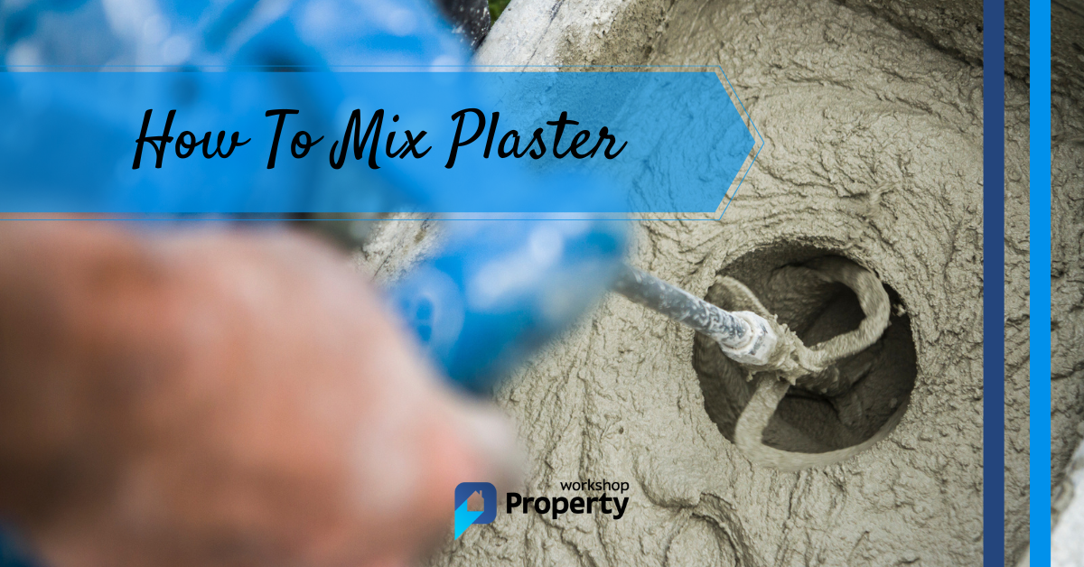 how to mix plaster