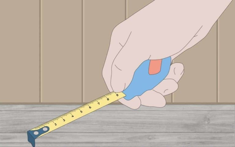 measuring a tread for carpet