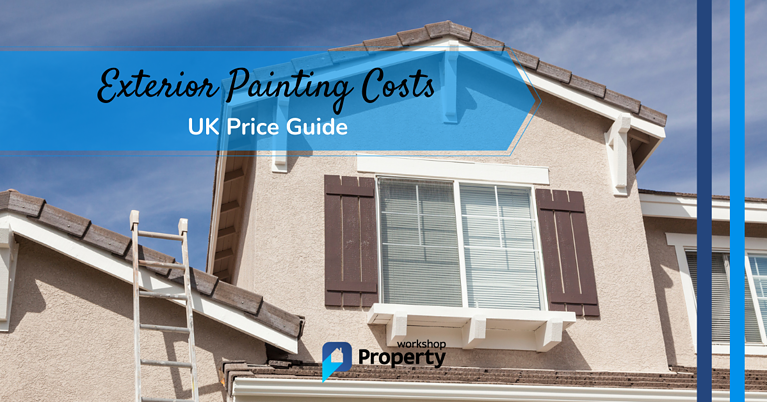 how much to paint a house exterior in the uk