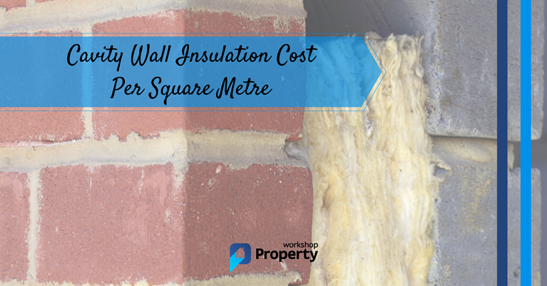 cavity wall insulation cost per m2
