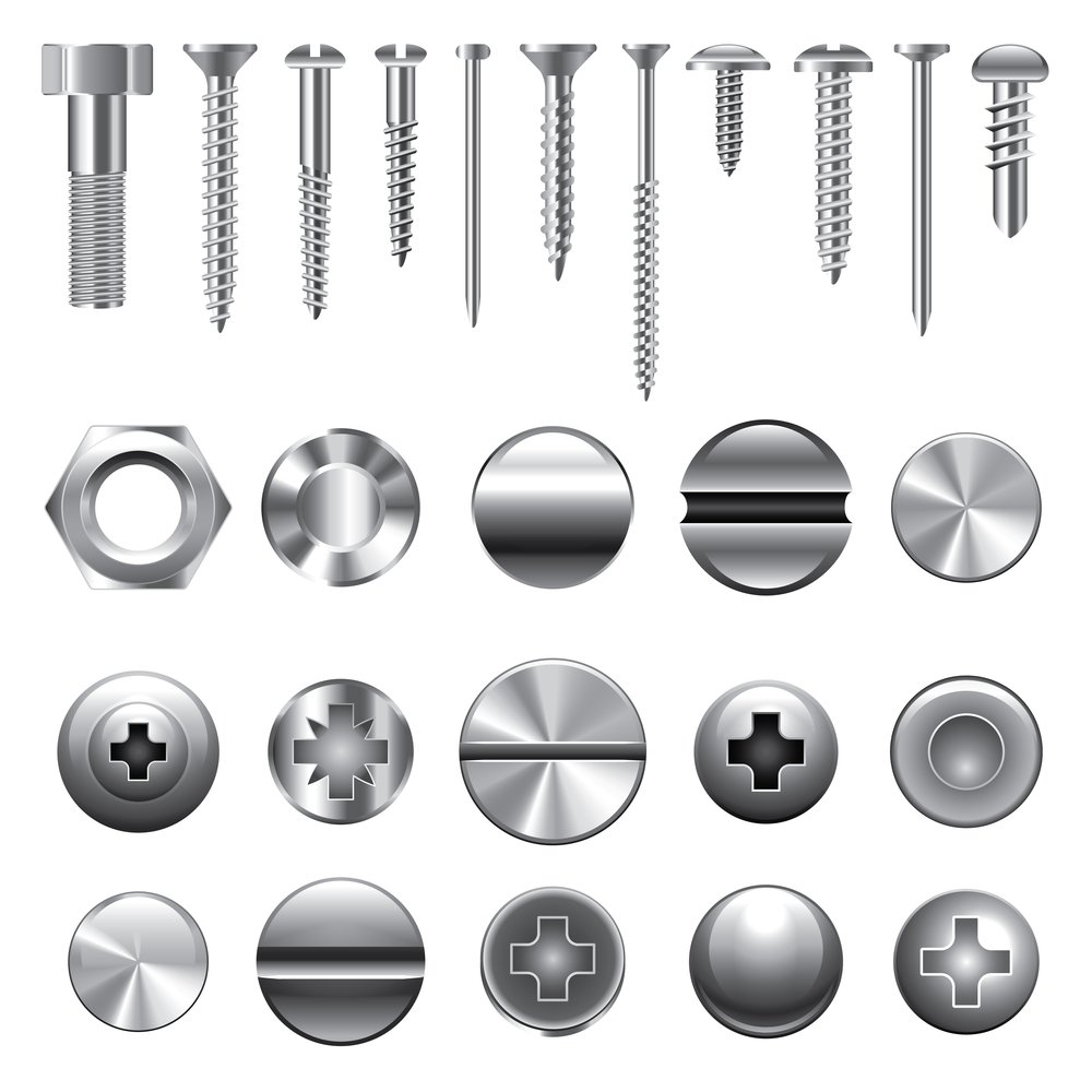 screws and bolts illustration