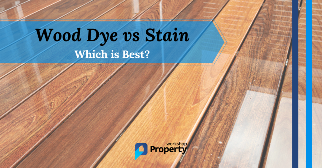 wood dye vs stain