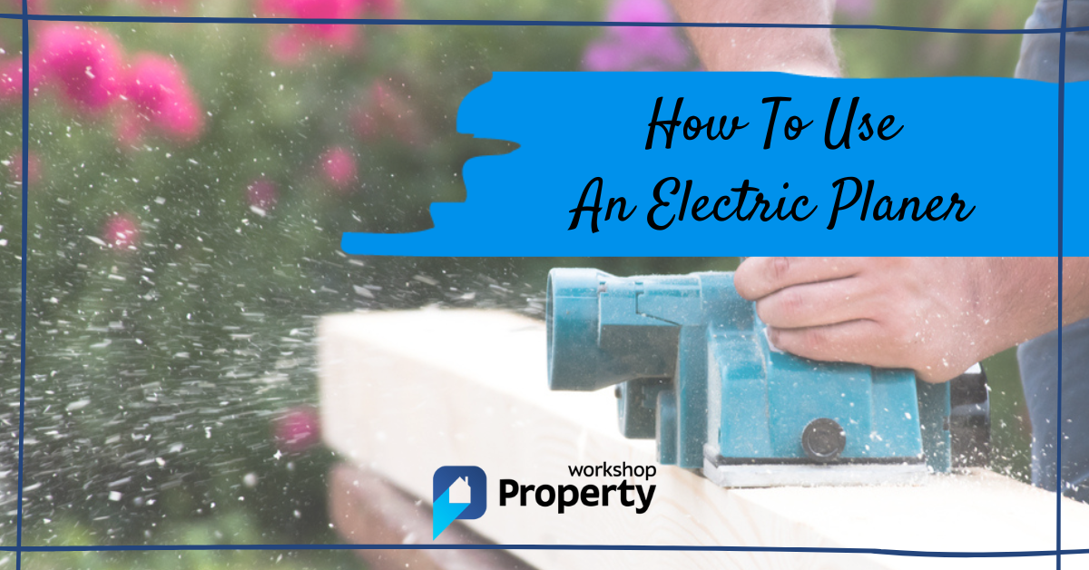 how to use an electric planer