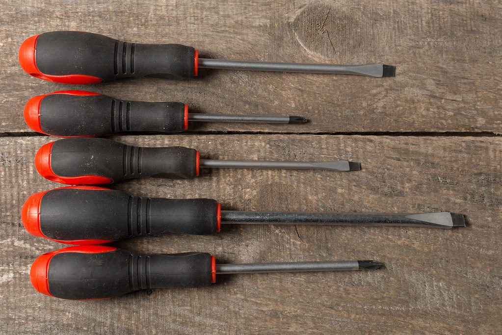 set of screwdrivers