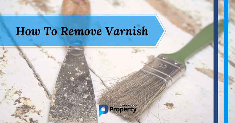 how to remove varnish from wood