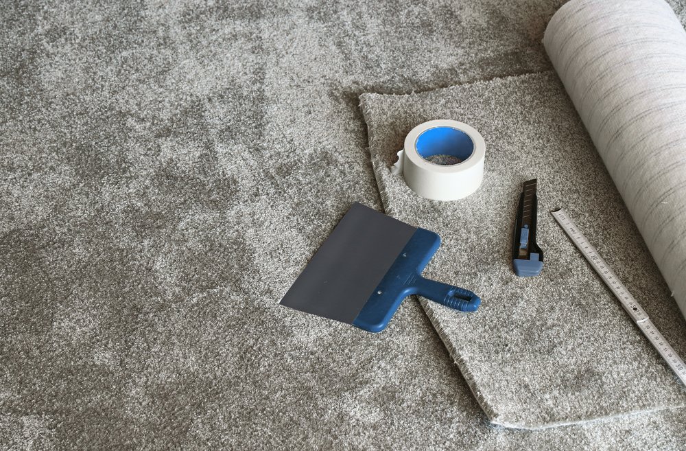 carpet laying materials
