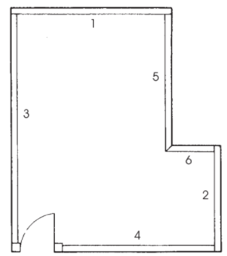skirting board sections illustration