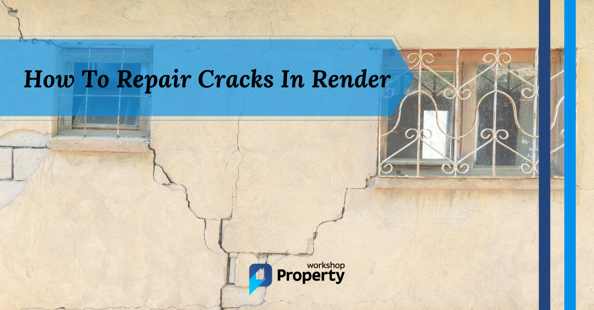 how to repair cracks in render