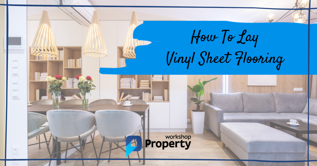 how to lay vinyl sheet flooring