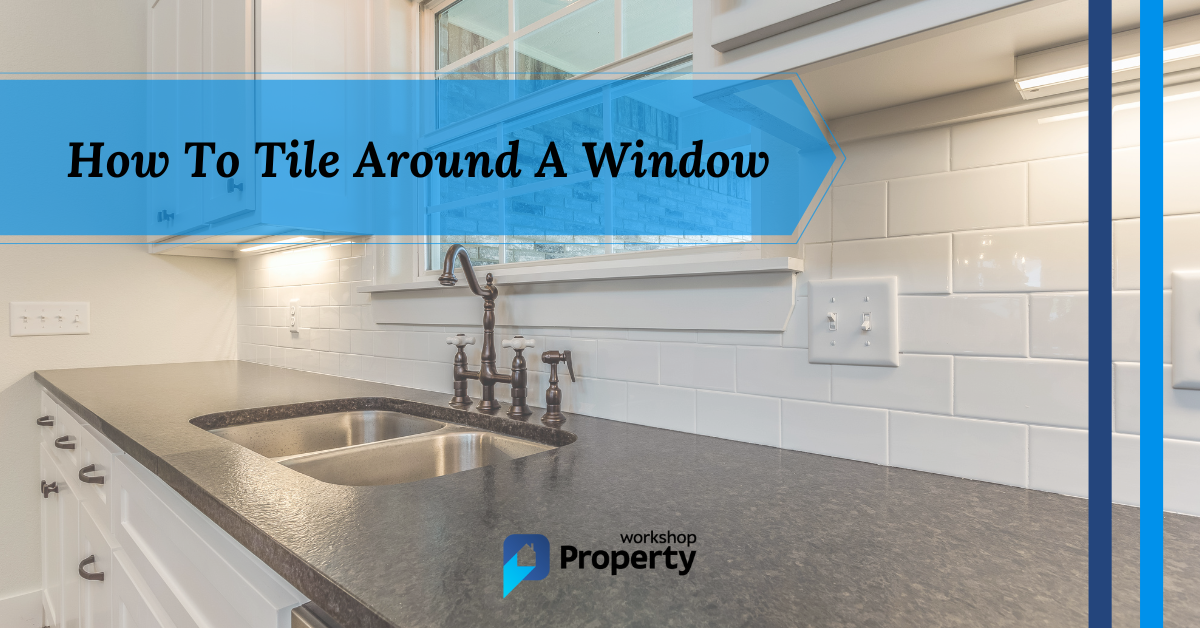 how to tile around a window